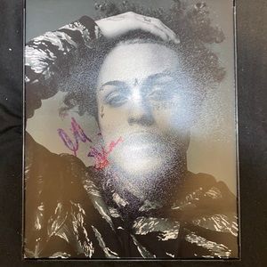 Lil skies signed poster